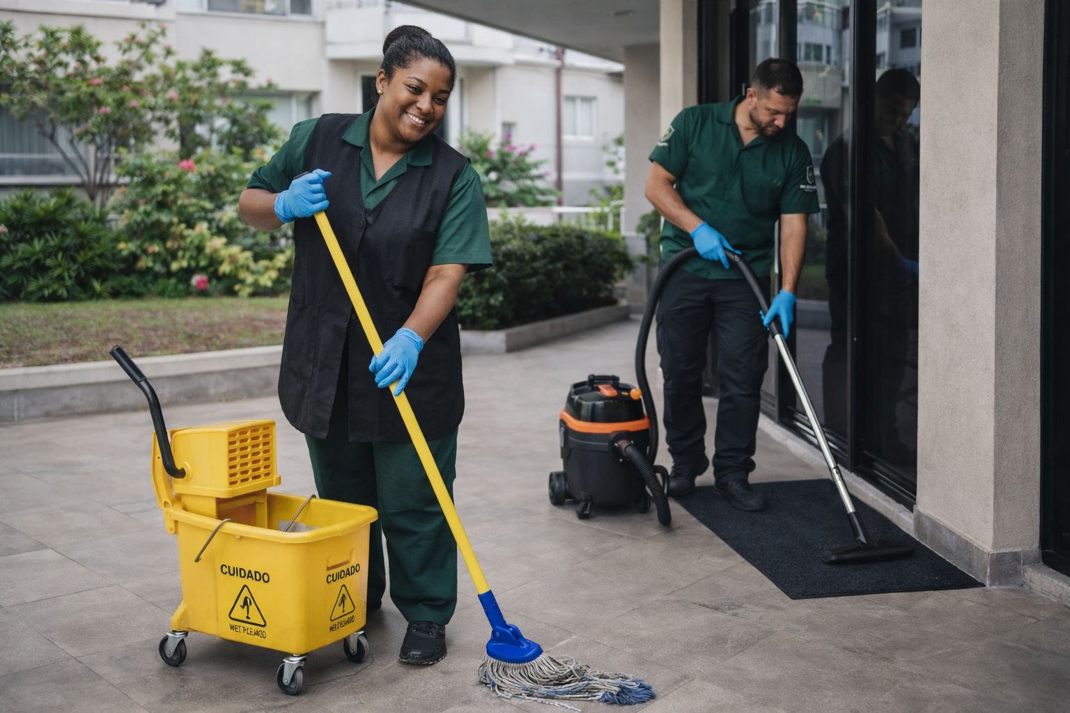Limpeza e conservação em Porto Alegre - Blindada Portaria